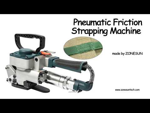 How to use the Pneumatic Friction Welding Baler Strapping Machine