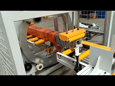 Orbital wrapping machine