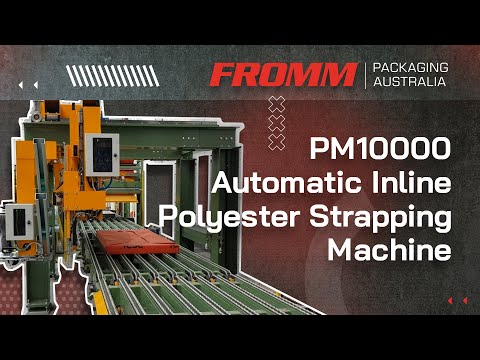 PM10000 Automatic Inline Polyester Strapping Machine Demo