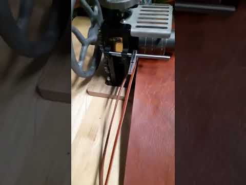 YUNOS leather strap cutting machine유노스 스트랩커터 세피기