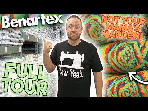 Pre-Cuts, Bolts &amp; OUR Fabric | Touring the Benartex Warehouse!