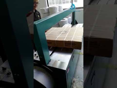 Big size carton box case large width PP strapping sealing packing machine PP strapper equipment