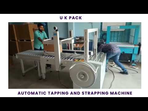 Cotton Box Tapping Machine And Strapping Machine | Strapping Machine | Cotton Box Tapping Machine