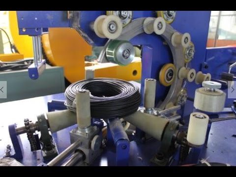 Economic cable coil packing machine &amp; wire wrapping machine