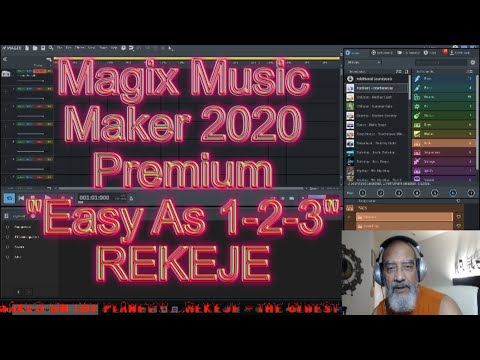 Magix Music Maker 2020 Premium Tutorials - Ep. 3 (REKEJE)