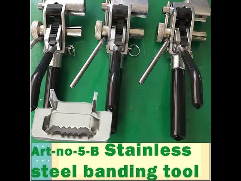 Art no 5 B Stainless steel banding tool (https://strap-seal-machine.com） (WA:+8618621323471)