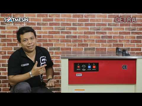 MESIN IKAT KARDUS DLL TYPE GETRA - STRAPPING SEMI AUTO KZB-1