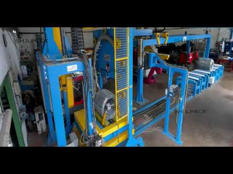 automatic wire coil packing line