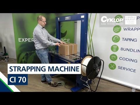 Strapping Machine: CI 70︱Product Demo