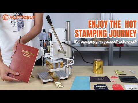 Hot Foil Stamping Machine Beginner How-to Guide for DIY Lovers
