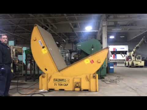 15,000 lb. Caldwell Coil Upender - Machine #5873