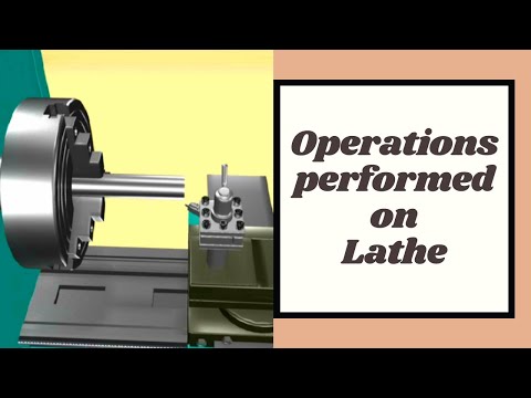 Lathe Operations (Animation)