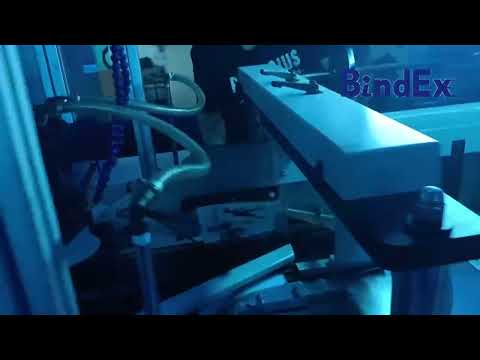 Quantum Automatic Book Jacketing And Strapping Machine: To Show Machine Operation Process