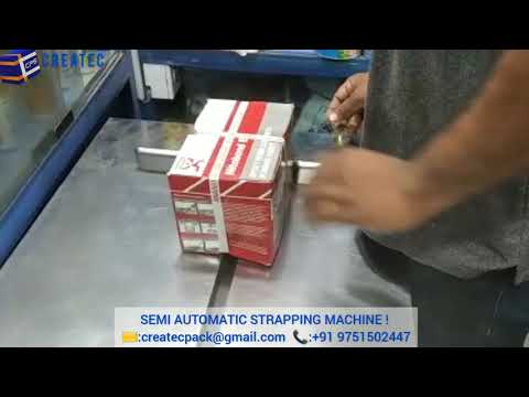SEMI AUTOMATIC STRAPPING MACHINE | CPS