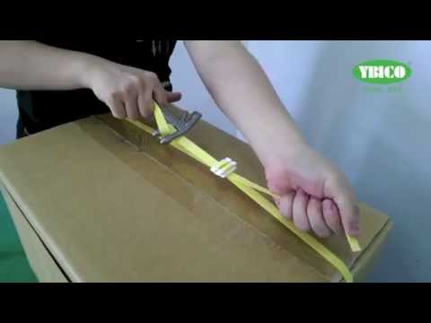 P173 Hand Pull Tensioner with Built-in Cutter with CPB4 plastic buckle