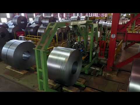 COLD ROLLED STEEL COIL STRAPPING MACHINE