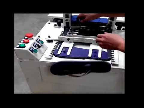 Strap fixing machine for Flip flops