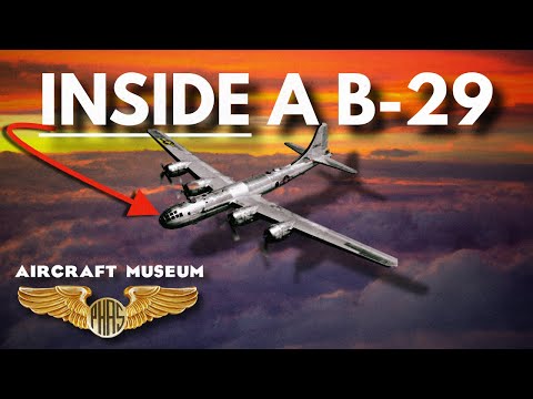 Go inside a B-29 bomber