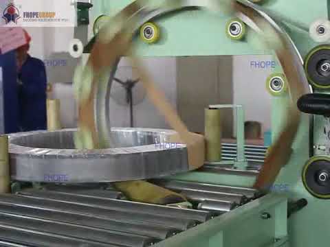 paper packing machine for steel coil