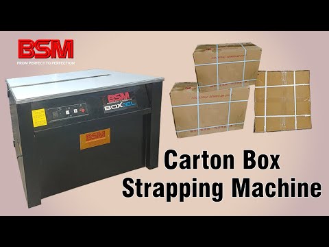 Carton Box Strapping Machine | PP Belt Strapping Machine | Strapping Machine Manual Packing