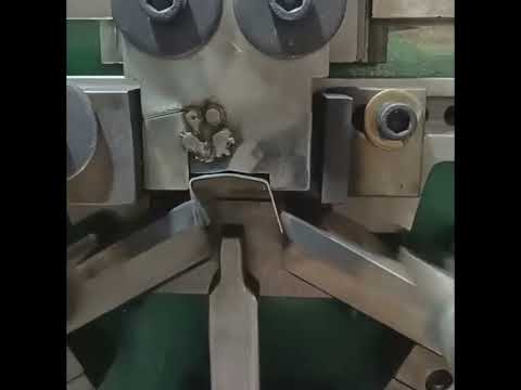 SSSM3260 machine for making 32x60 steel strap clip with both GI materials or cold roll hard material