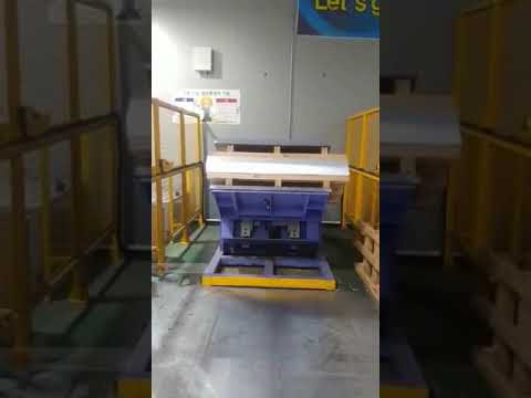 Steel sheet pallet chnaging machine &amp; upender