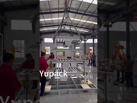 Fully automatic pallet strapping machine and online wrapping machine