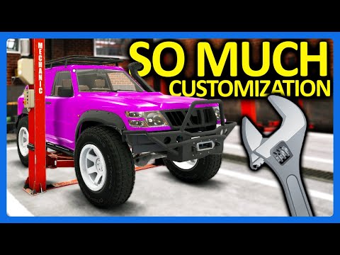 This Car Has Unlimited Customization in Offroad Mechanic Simulator