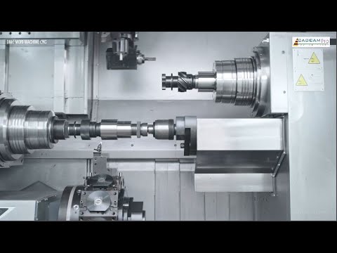 CNC Machine Turning &amp; Mill/Turn Cutting. Metal Cutting Machine Amazing