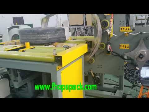 Big steel coil fully automatic wrapping machine using paper for packaging