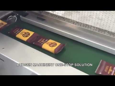 Horizontal Chocolate Bar Protein Bar Packaging Wrapping Machine