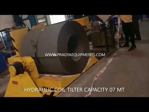 HYDRAULIC COIL TILTER CAPACITY 7 TON