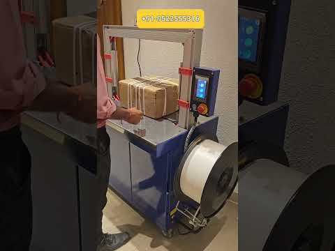 Low Budget Automatic Mini Carton Box Strapping Machine