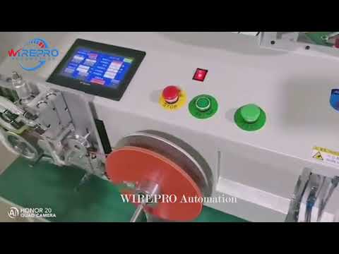 HB-M01 meter counting automatic wire measuring cutting spool coil winding bundling tying machine