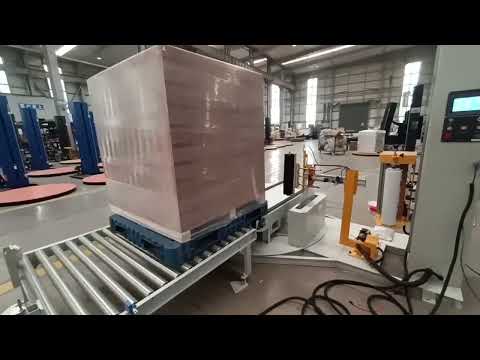 online pallet strapping &amp; wrapping machine