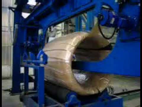 steel wire rod coil packing machine &amp; wrapping machinery