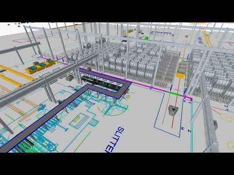 Simulation of a Coil and Cassette Automated Solution for material handling and optimized storage