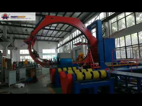 Master aluminum coil wrapping machine