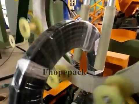 Hose coil packing machine &amp; pipe coil wrapping machines 2