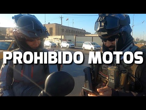 [#194] PROHIBIDO entrar con las MOTOS en LAS GASOLINERAS- IRAK- Vuelta al mundo en moto