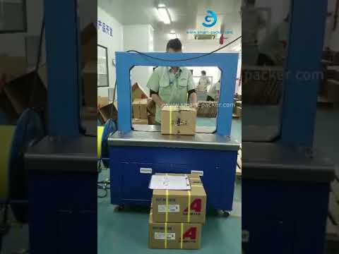 Semi automatic box PP strap sealing machine PP strapping sealing packing machine