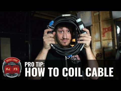 Pro Tip: How to Coil (or Wrap) Cable