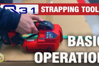 Video Guide for Operating Strapping Tool