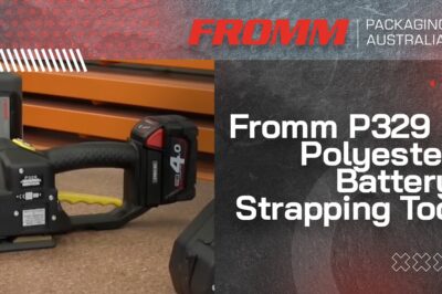 Battery-Operated Strapping Tool for Polyester Strapping