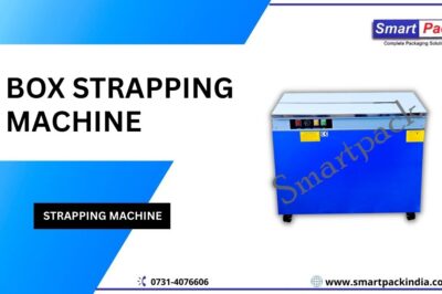 Strapping Machine for Packaging.