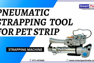 Handheld PET Strapping Tool for Pneumatic Strips