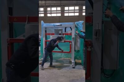 Fully automatic strapping machine for project launch.