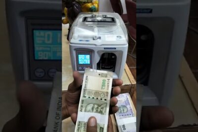 Banknote Strapping Machine for Currency Notes – YouTube Shorts