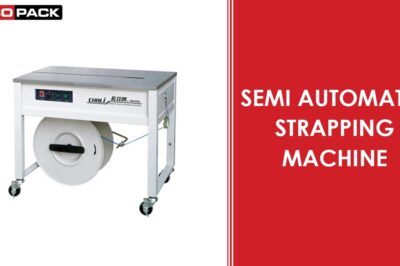 Strapping Machine with Semi-Automatic Functionality