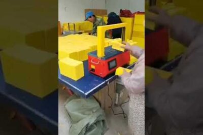 Machine for Tying Joss Paper